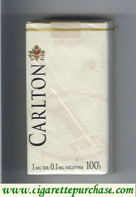 Carlton 100s cigarettes 1mg tar soft box
